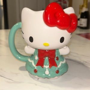 New Sanrio Hello Kitty Viral Christmas Tree Dress Mug🎄